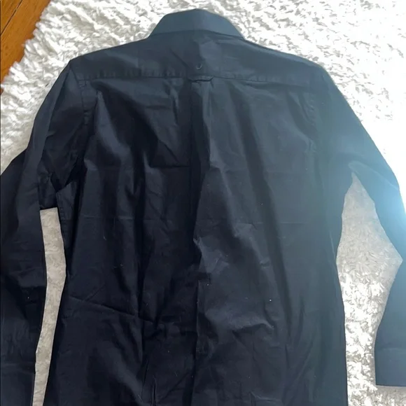 Scotch & Soda Black Long-Sleeve Dress Shirt - Picture 8 of 8
